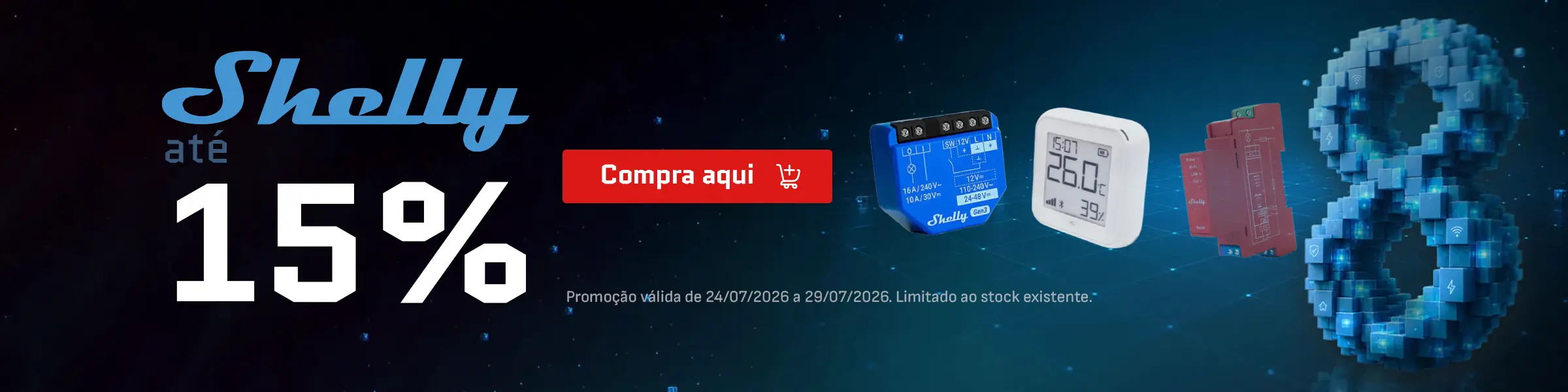 SHELLY - até 15% de desconto 