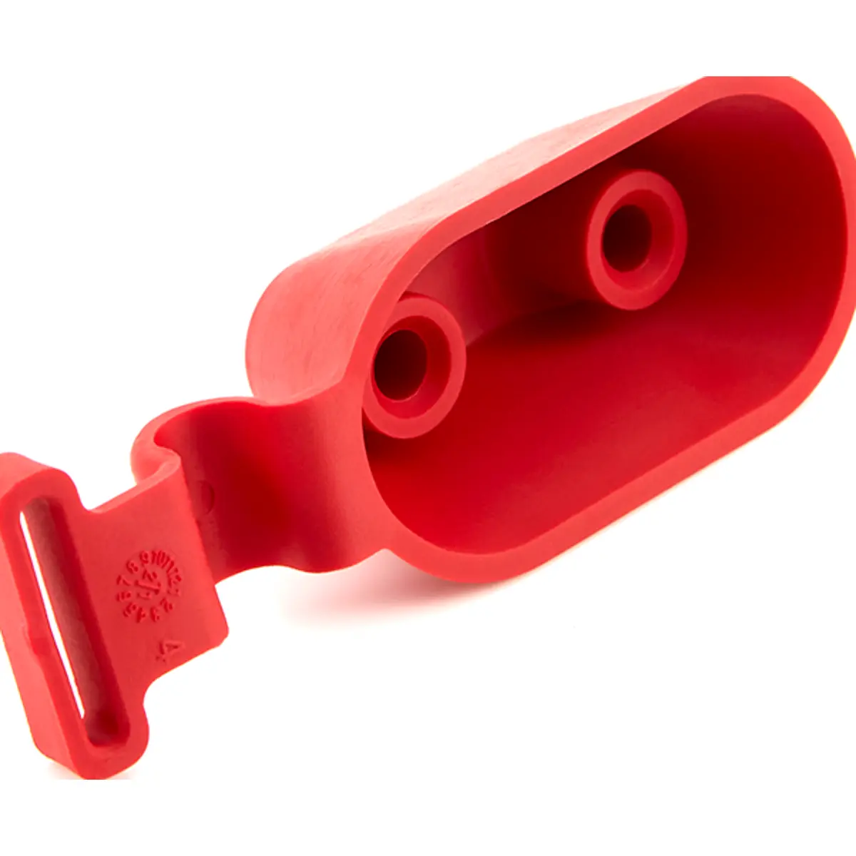 Capa Cover para Porta-fusível duplo tipo Marítimo MRBF - vermelho