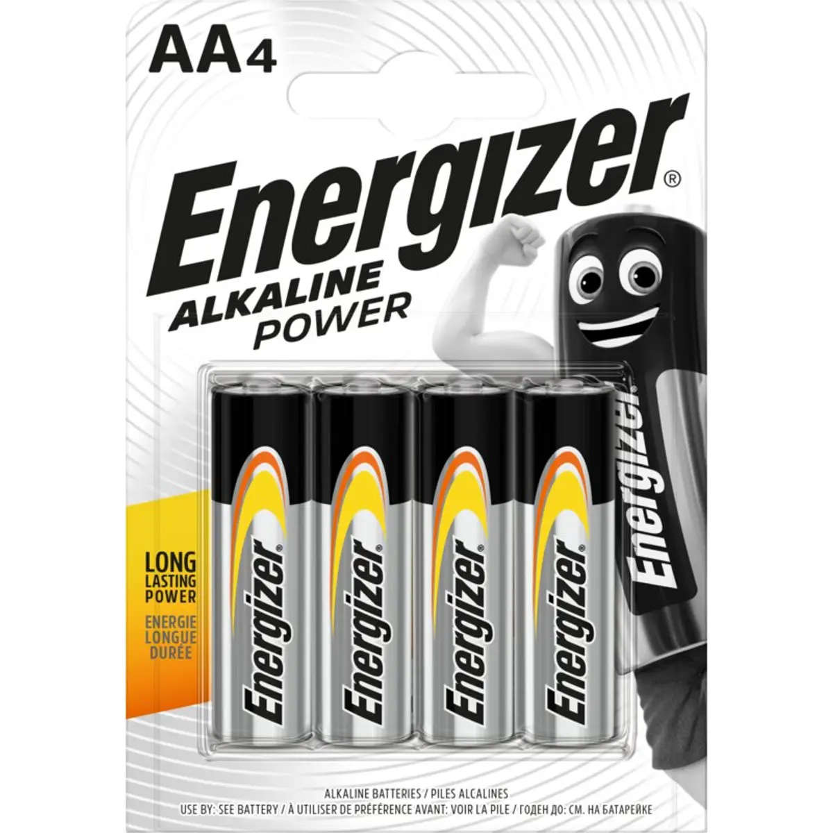 Pilhas alcalinas 1.5V LR6 / AA - [4 unid.]