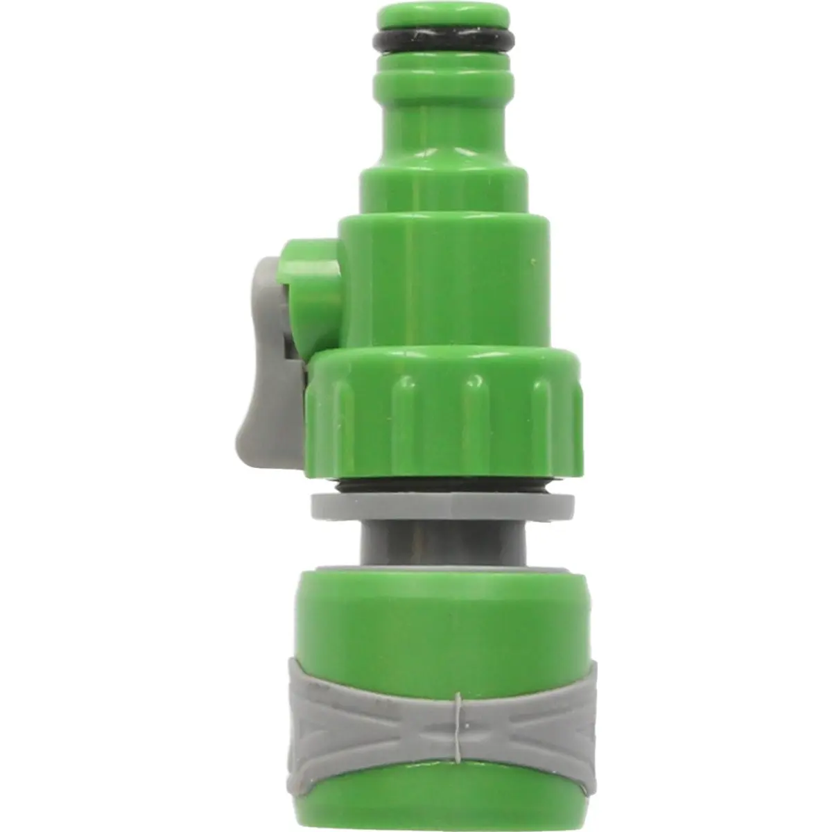 Ligação de mangueira com válvula de fluxo ON/OFF