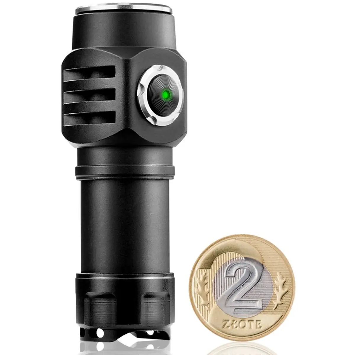 Lanterna compacta LED 10W 500lm recarregável