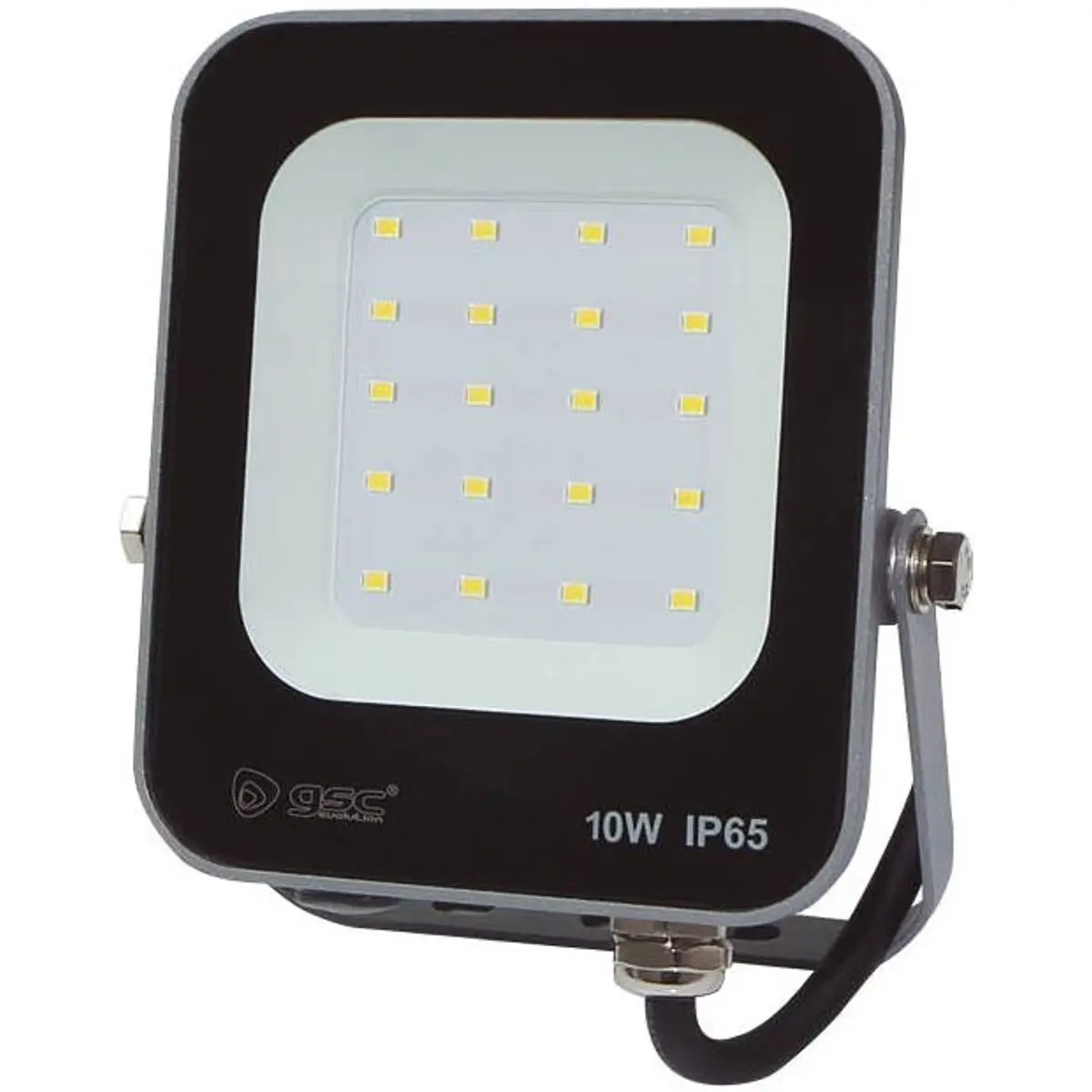 Projector LED 230V 10W 6500K 840lm IP65 - preto