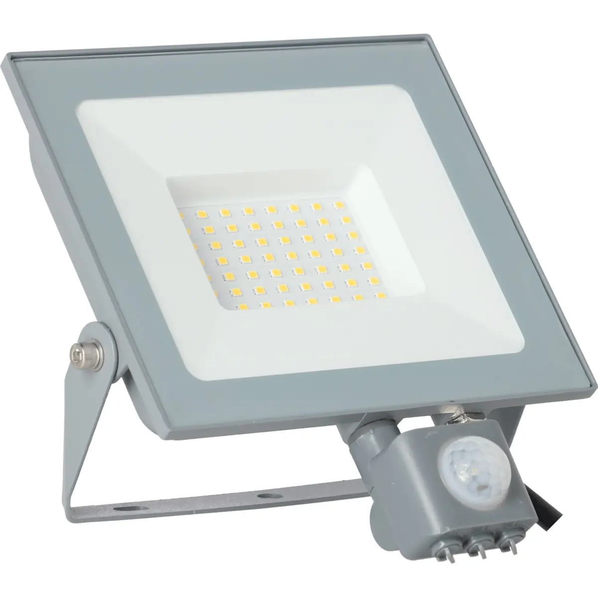 Projector LED 230VAC 50W 4000K (branco neutro) 5000lm com sensor PIR