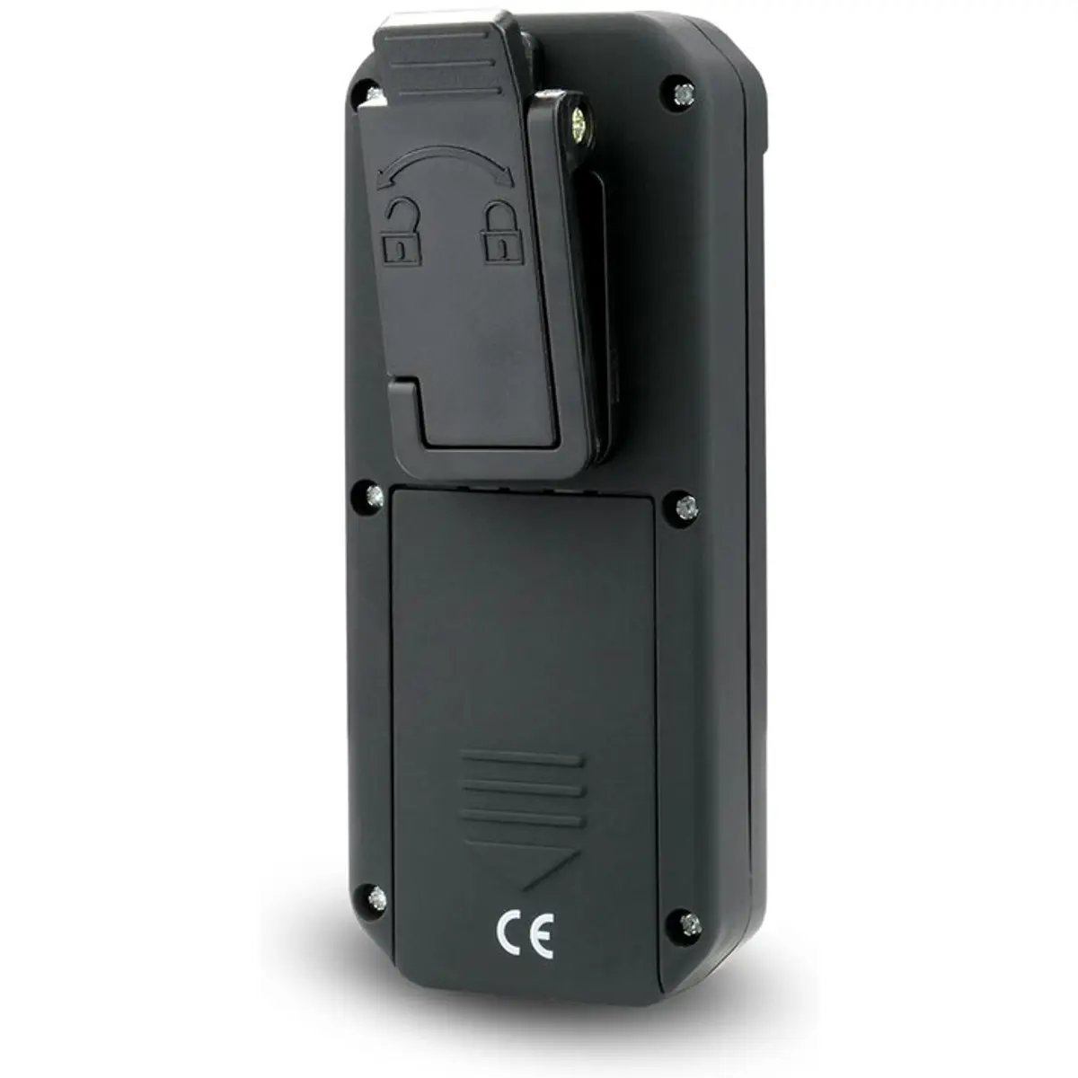 Lanterna de trabalho dimável 300lm c/ LED COB bicolor - Branco/Vermelho - IPX4 (3xAAA)