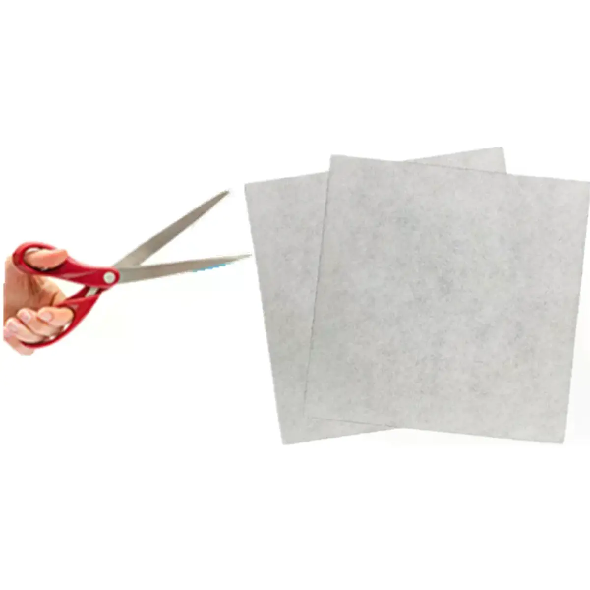 Conjunto de 2 filtros em microfibra universais p/ a saída de ar