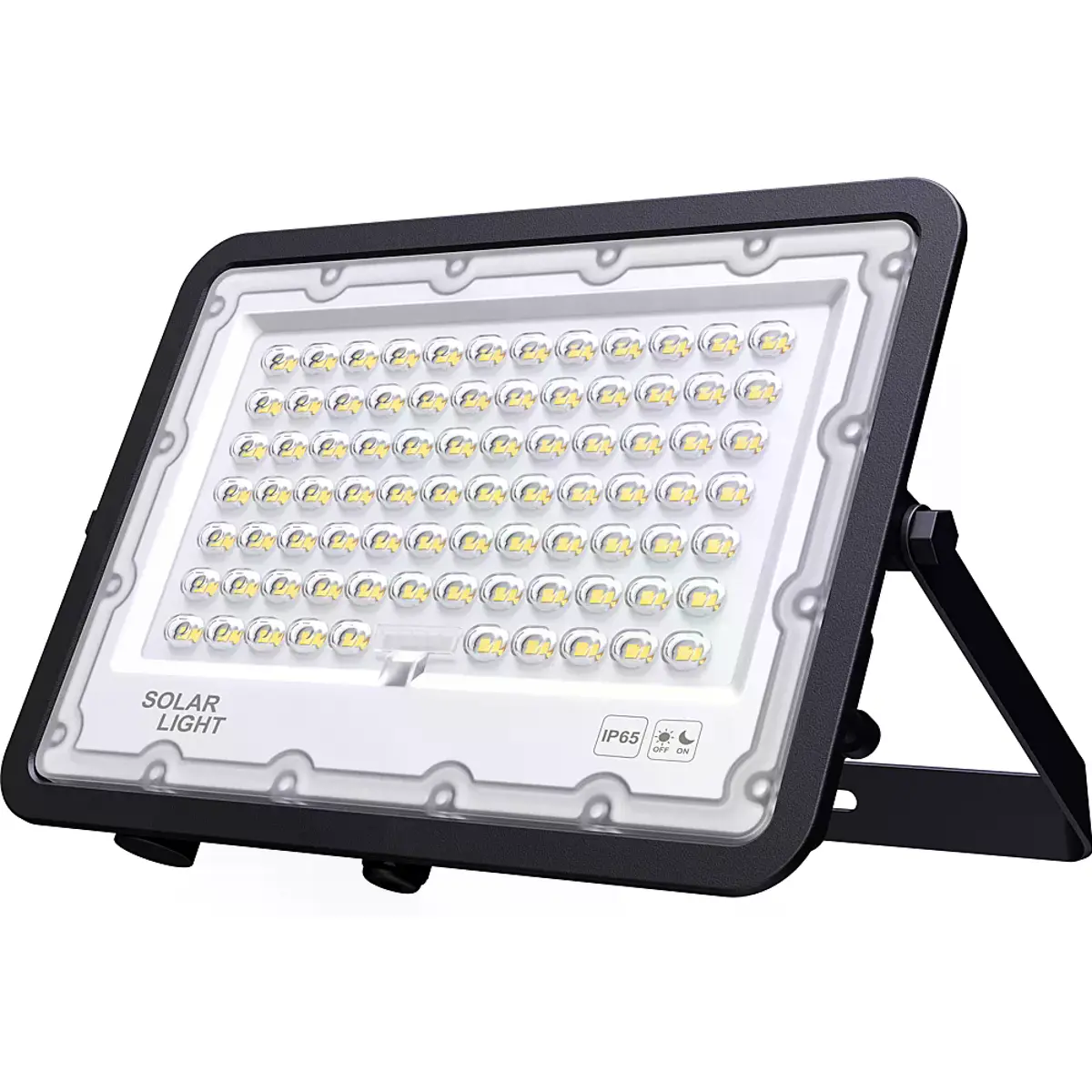 Projector Solar 100W 2000Lm 6000K c/ comando - IP65 — Mauser