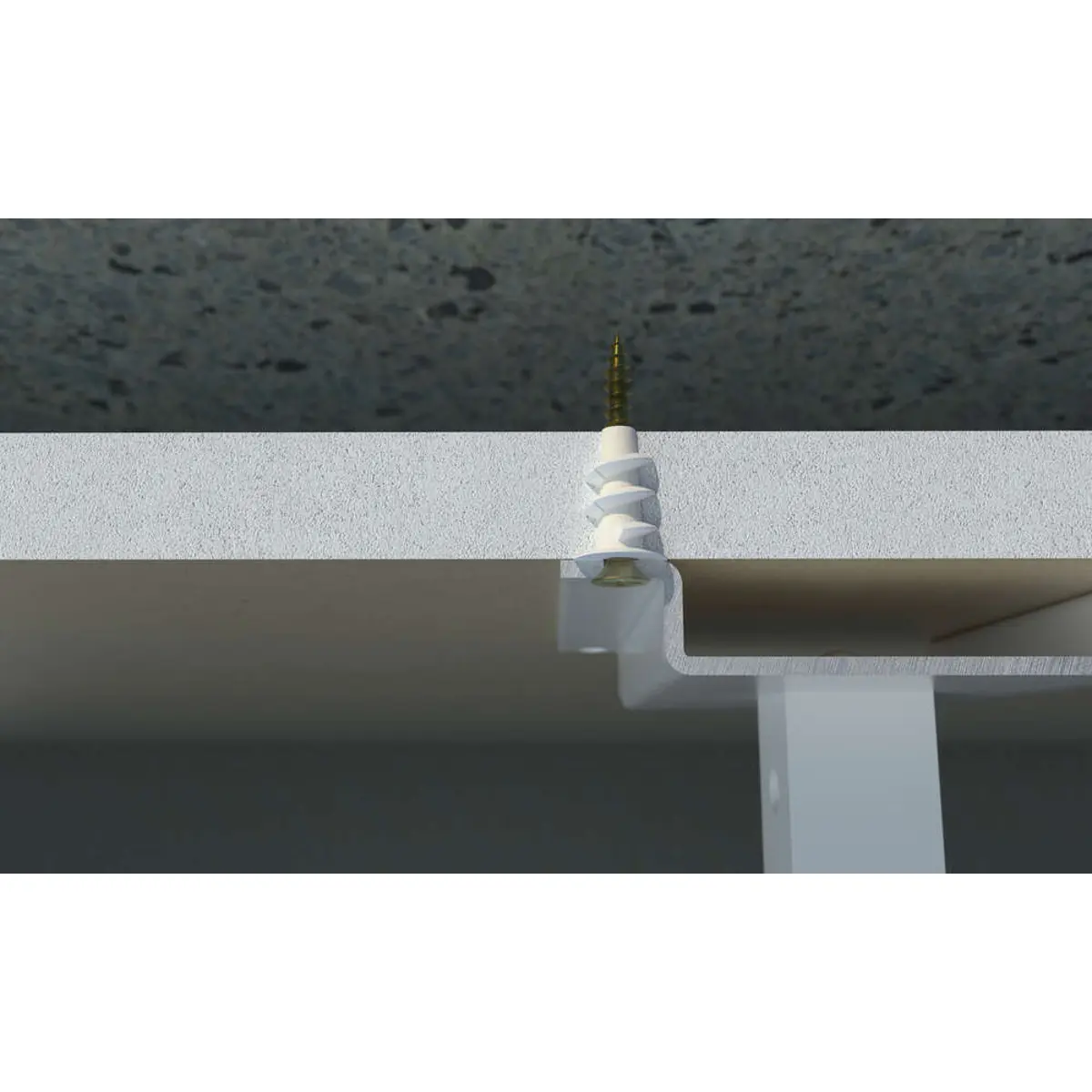 Bucha nylon para gesso cartonado ''Drywall'' - [4 und.]