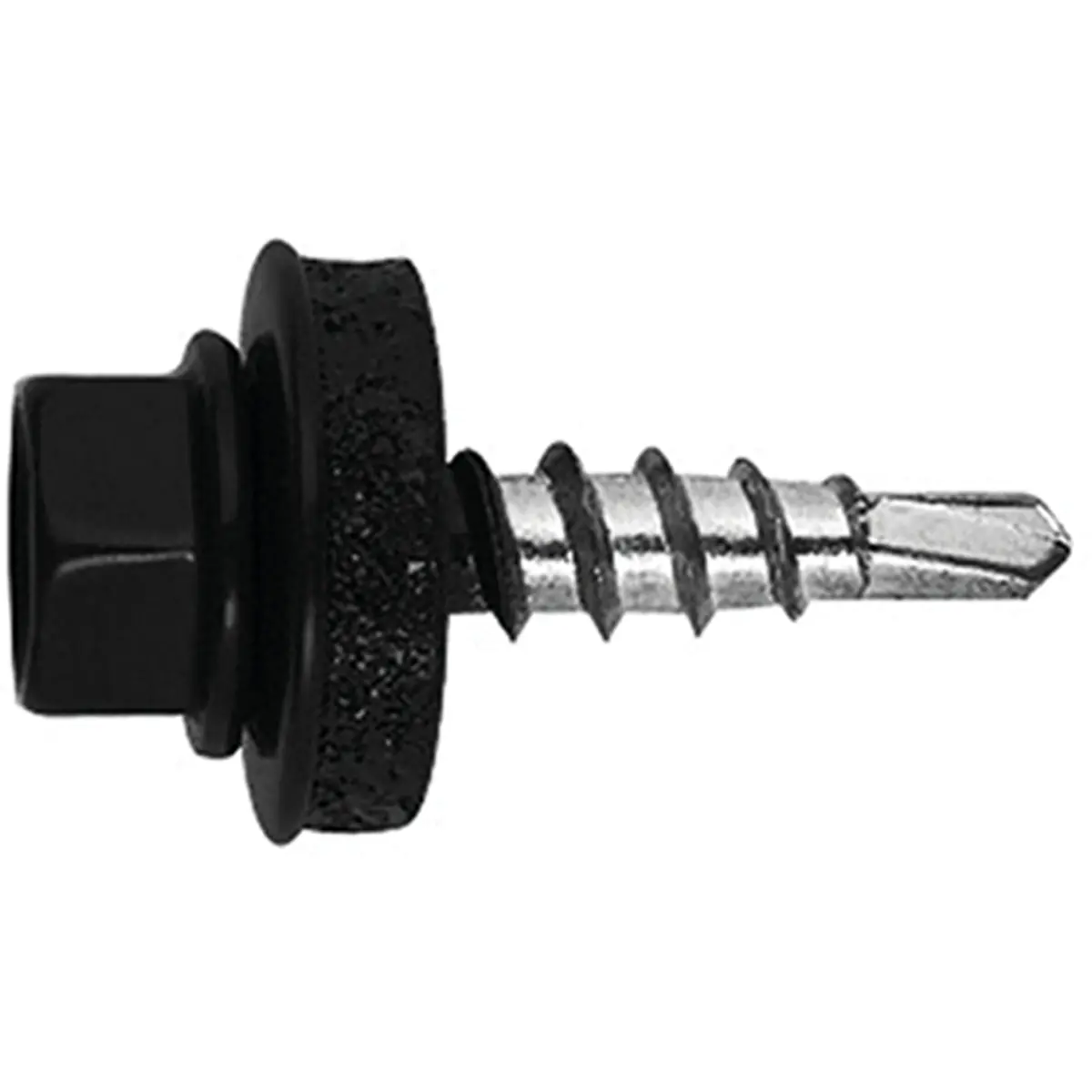 Tornillo para cubiertas de metal/madera Ø4.8x19mm - Negro [RAL 9011]