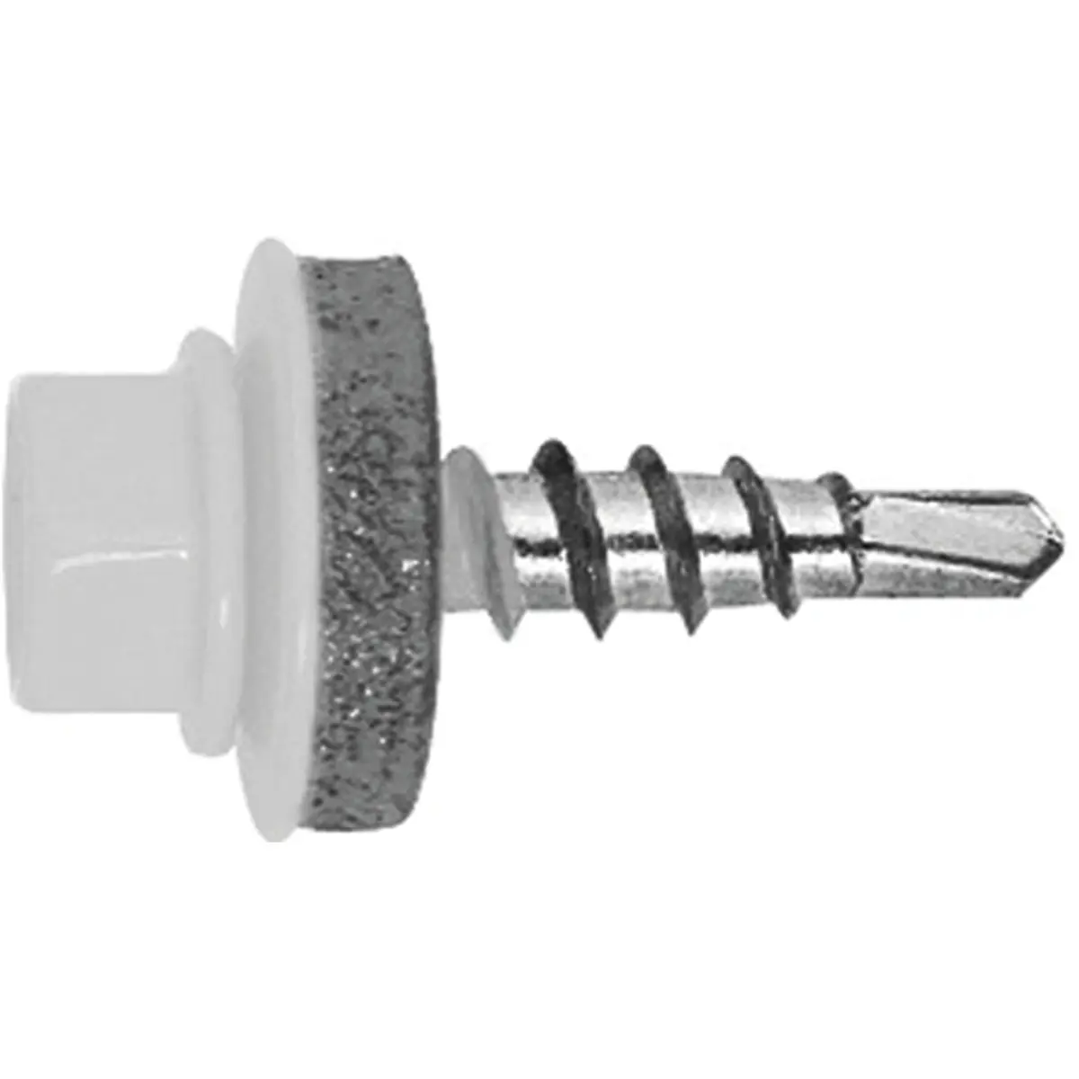 Tornillo para cubiertas de metal/madera Ø4.8x19mm - Blanco [RAL 9010]