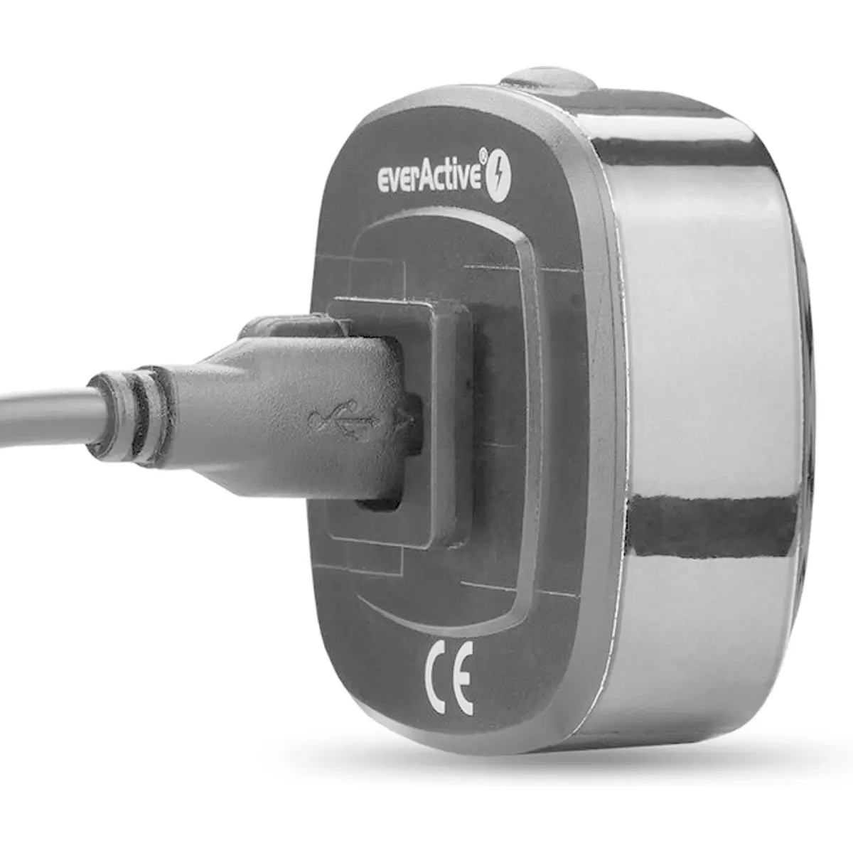 Farolim traseiro LED para bicicleta 50lm recarregável (micro-USB)