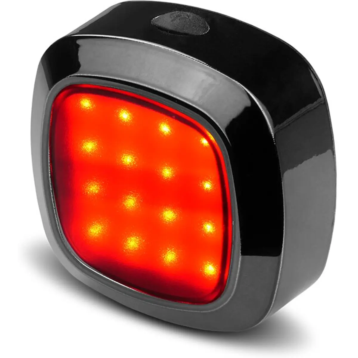 Farolim traseiro LED para bicicleta 50lm recarregável (micro-USB)