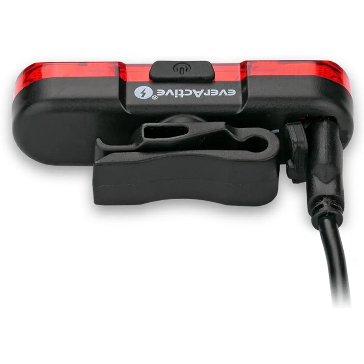 Farolim traseiro LED para bicicleta 30lm recarregável (micro-USB)