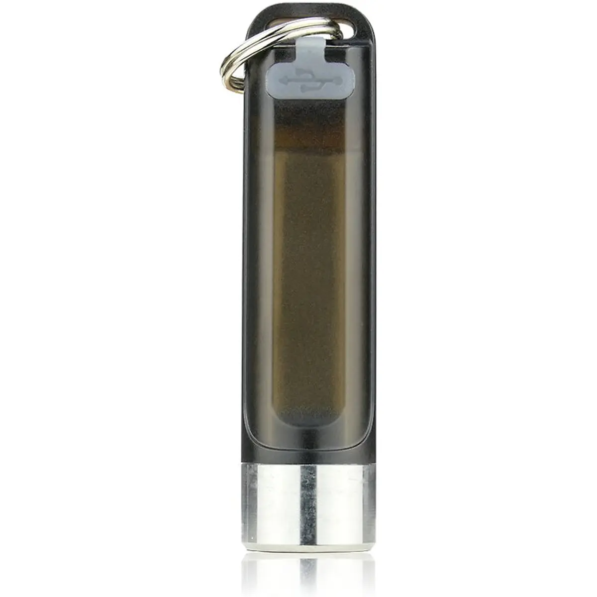 Mini lanterna LED porta-chaves 350lm (multi-modo) recarregável 300mAh USB-C - IPX4