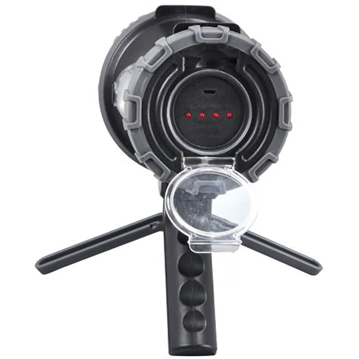 Lanterna LED projectora 5W LED + 5W COB recarregável c/ powerbank USB