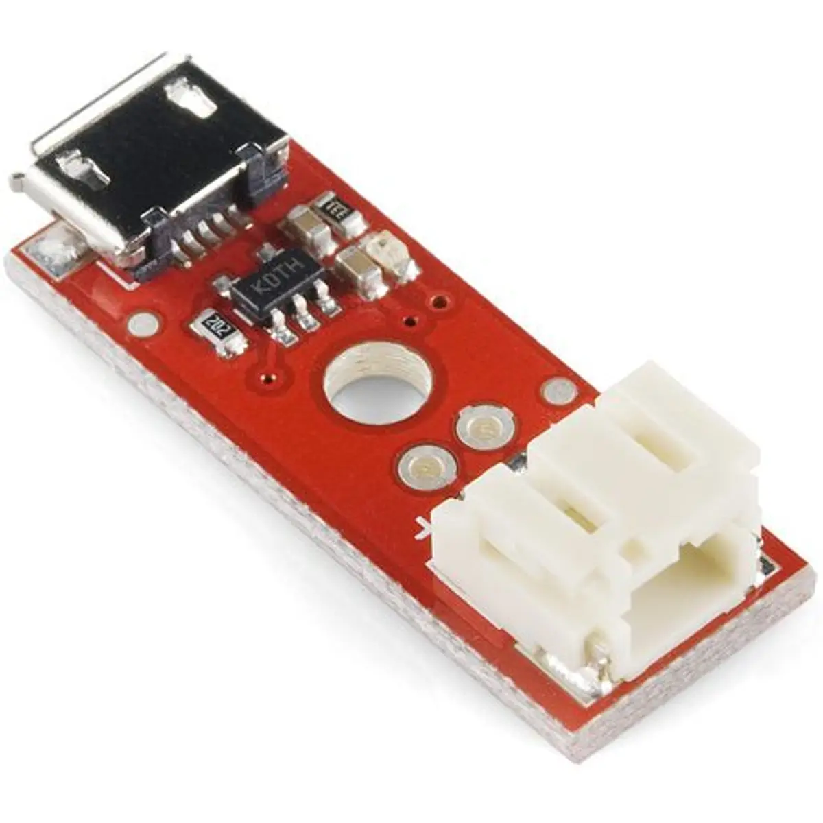 Módulo carregador de bateria Li-Po 500mA - entrada Micro-USB