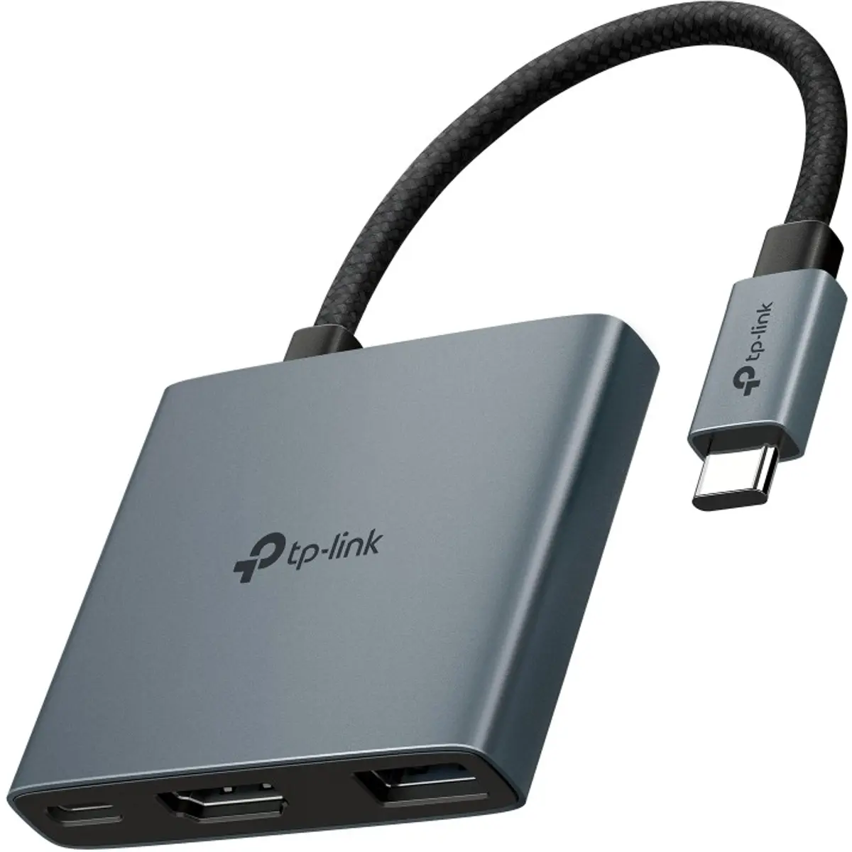 Hub USB Type-C 3 em 1, com HDMI 4K@60Hz, USB-A 3.0 e PD 100W