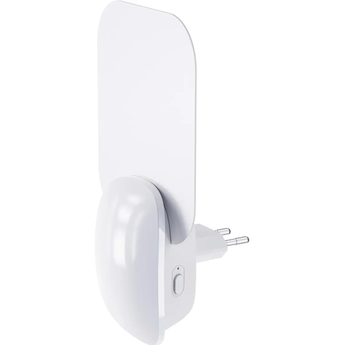 Luz noturna mata insetos c/ LED UV e folhas adesivas - 1W 10lm 25m²