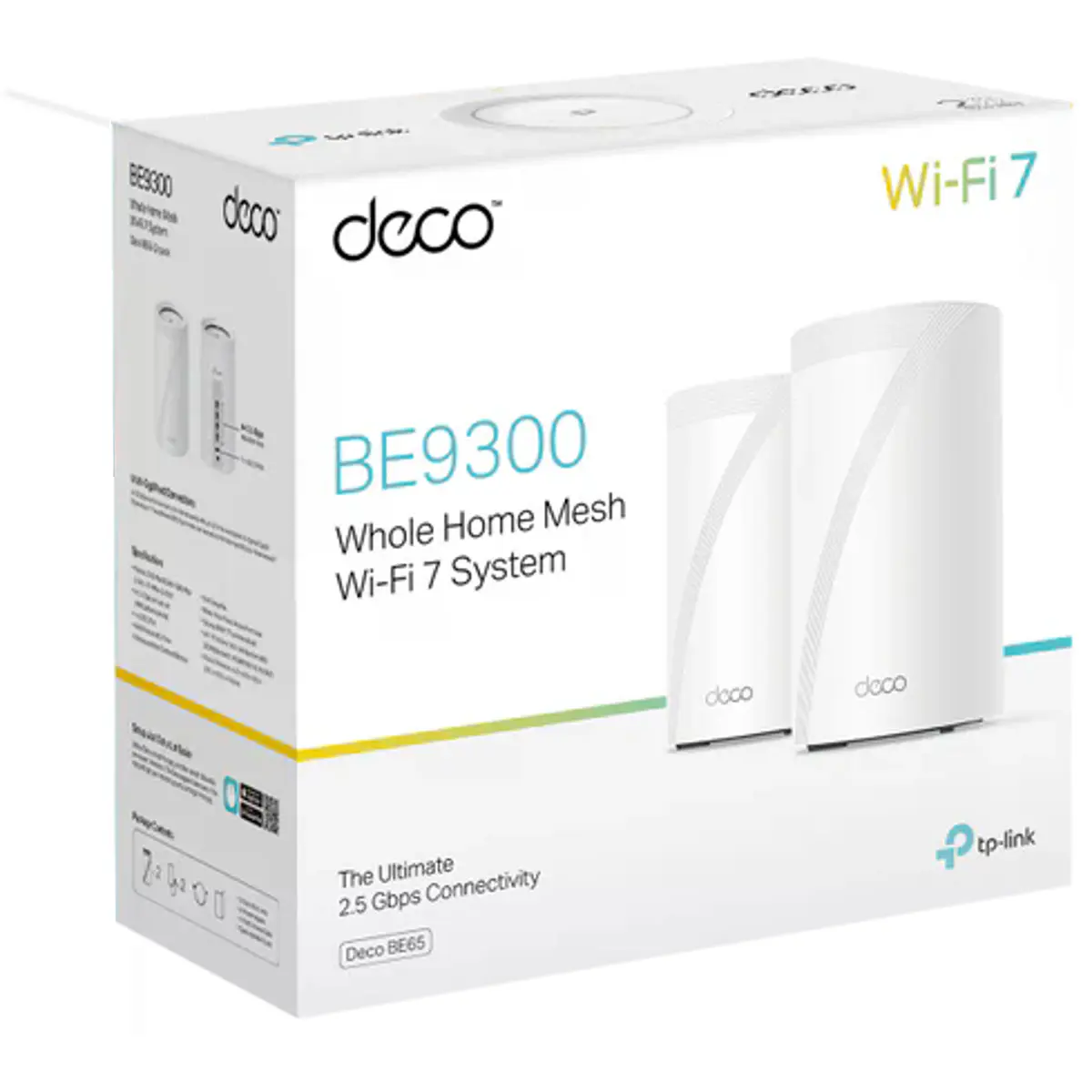 Sistema Mesh wi-fi 7 (Pack 2 unid.) [520m²] 4x 2.5Gbps