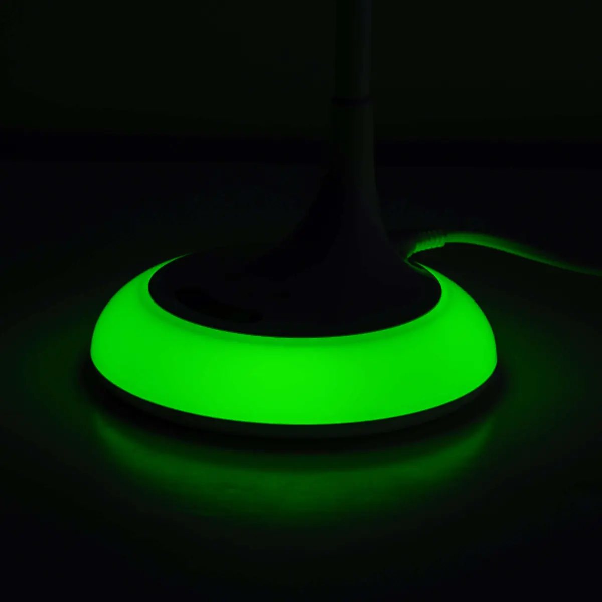 Candeeiro LED 8W de mesa CCT (3000..6500K) dimável c/ base RGB