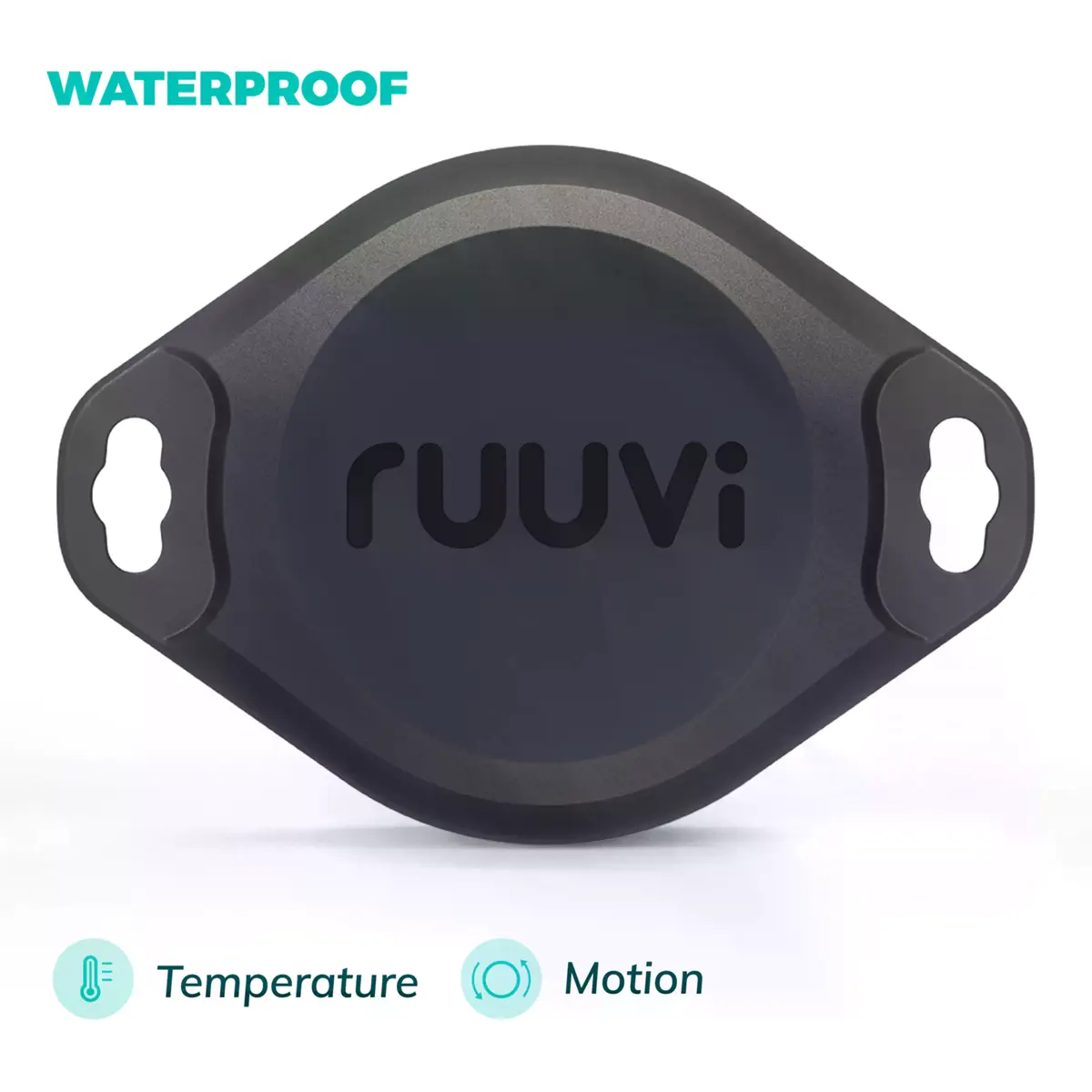 Sensor ambiental Bluetooth 2-em-1 (Temperatura + Movimento) IP69K