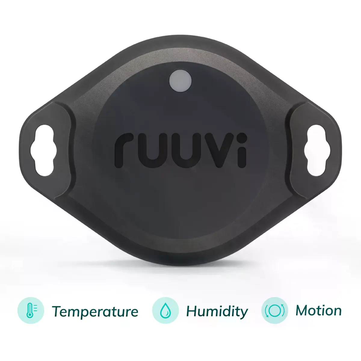 Sensor ambiental Bluetooth 3-em-1 (Temp. + Humidade + Movimento) IP67