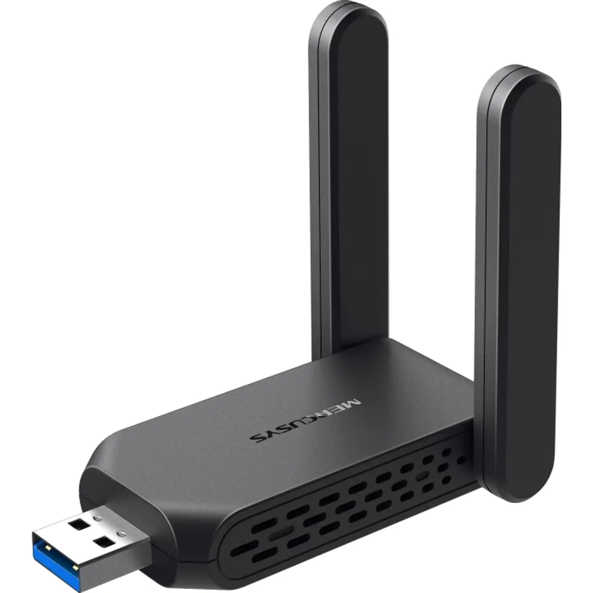 Adaptador USB Wi-Fi 5 Dual Band AC1300 (867+400Mbps) c/ antenas High-Gain