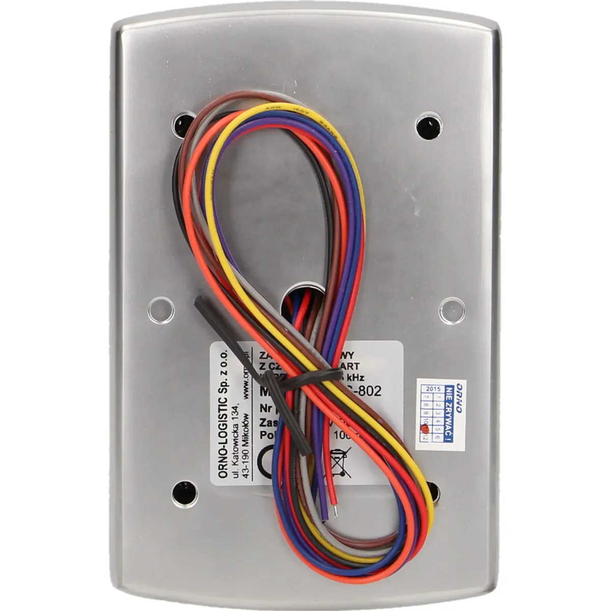 Leitor de controlo de acesso com PIN + RFID 125kHz