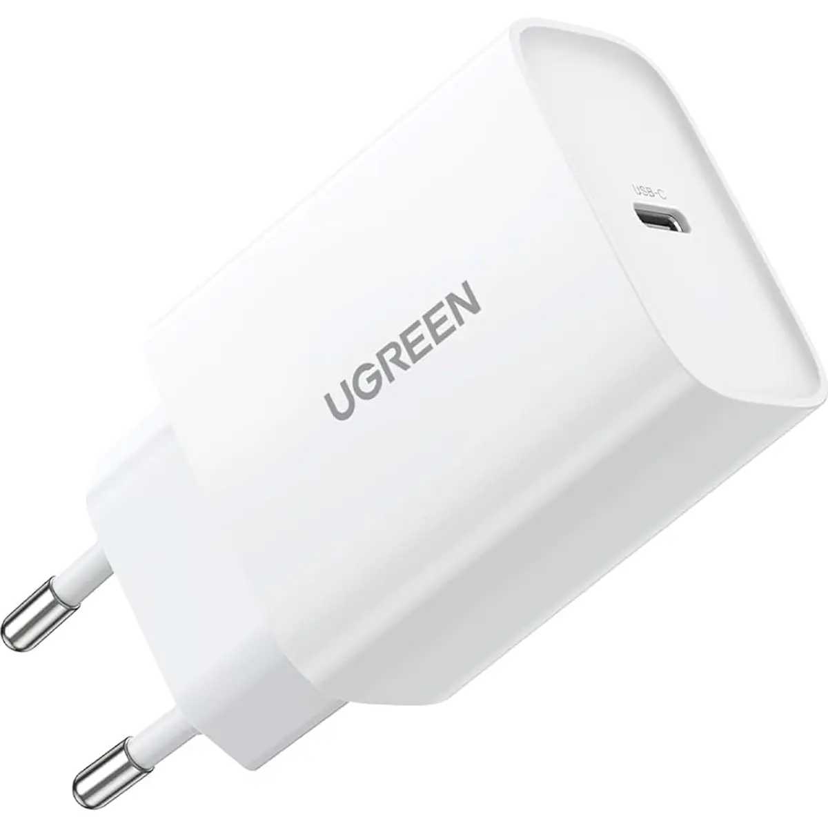 Carregador USB-C PD 20W - branco