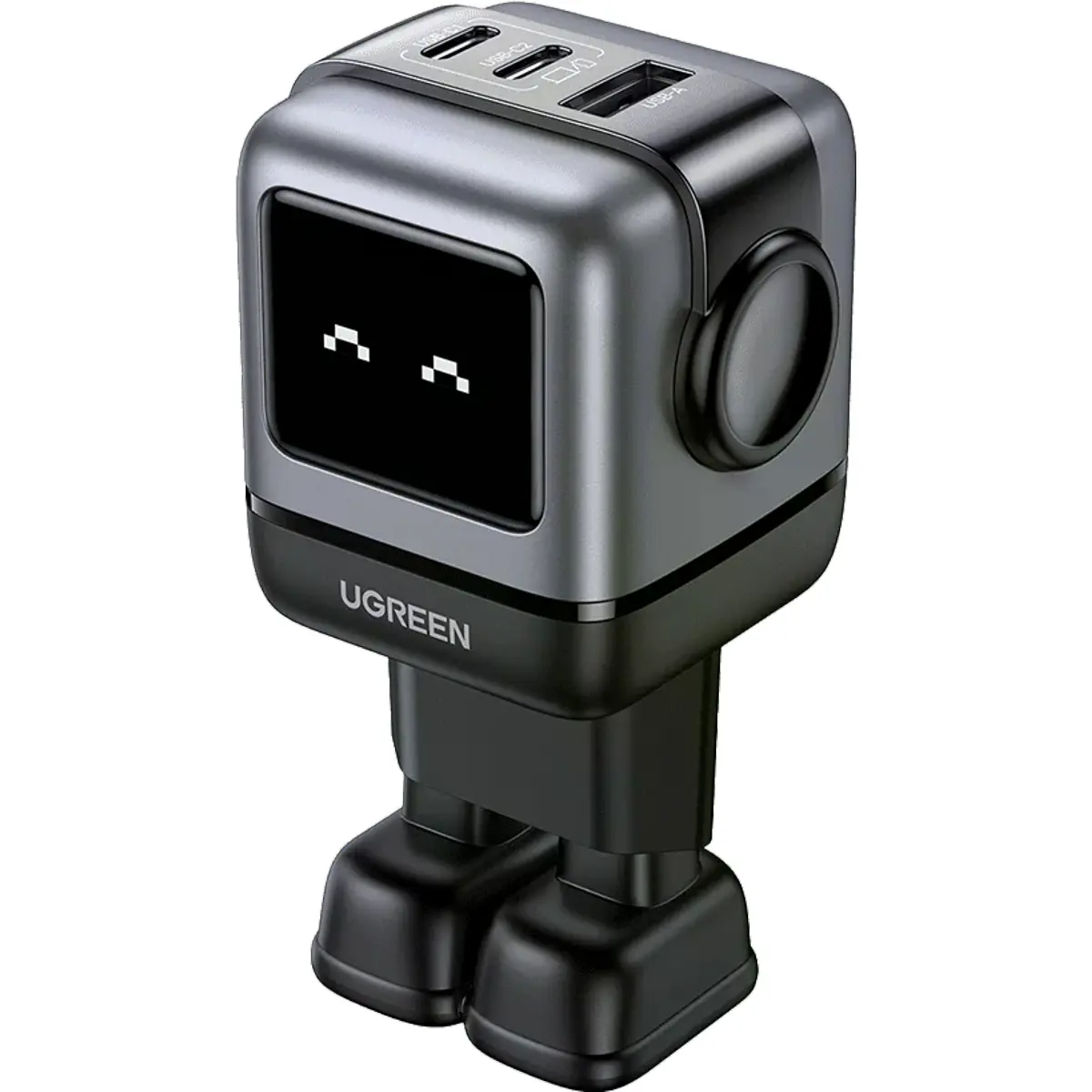 Carregador Gan PD 3.0 + QC 4+ (USB-A + 2x USB-C) 65W