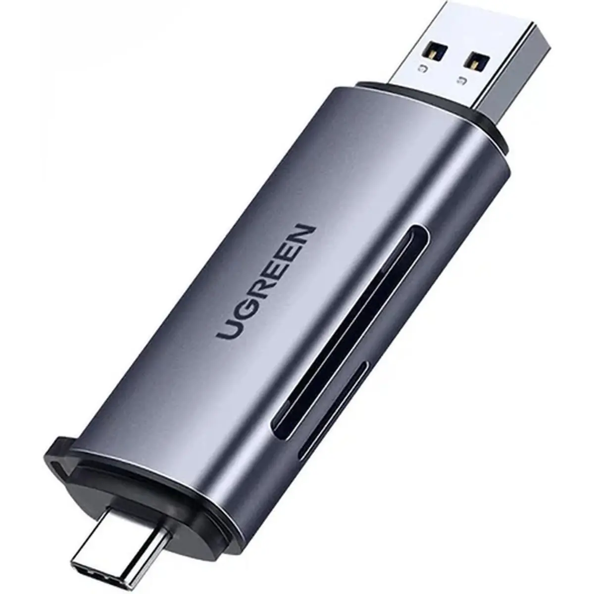 Leitor de cartões de memória SD/microSD - USB 3.0 (USB-A / USB-C) 5Gbps