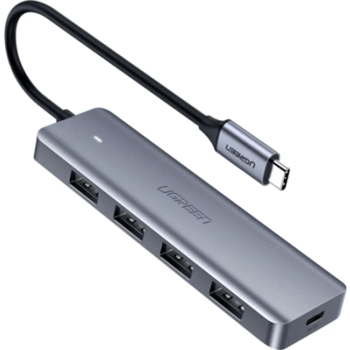 Hub Adaptador USB-C 4P USB-A 3.2 + USB-C PD