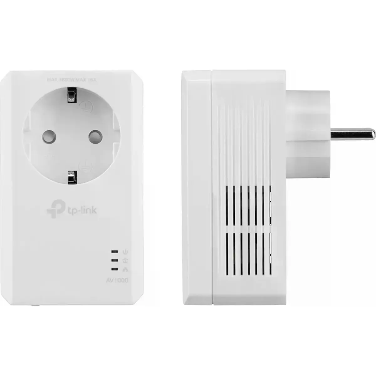 Kit 2 adaptadores Powerline AV1000 1000Mbps c/ passthrough