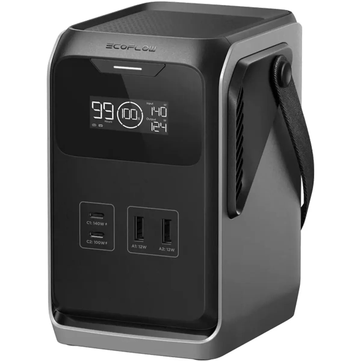 Power Station portátil 220W 192Wh (apenas c/ portas USB)