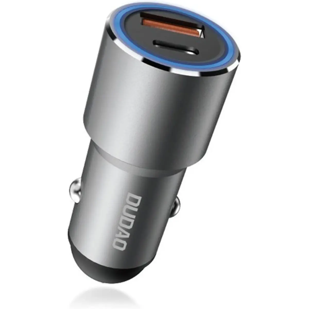 Carregador de Isqueiro (12..24VDC) USB-C PD + USB-A QC 22.5W