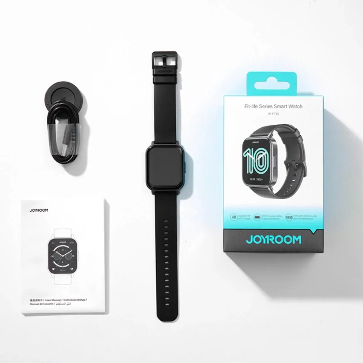 Smartwatch com Bluetooth 5.4 Touch 1.96" c/ atendimento de chamadas