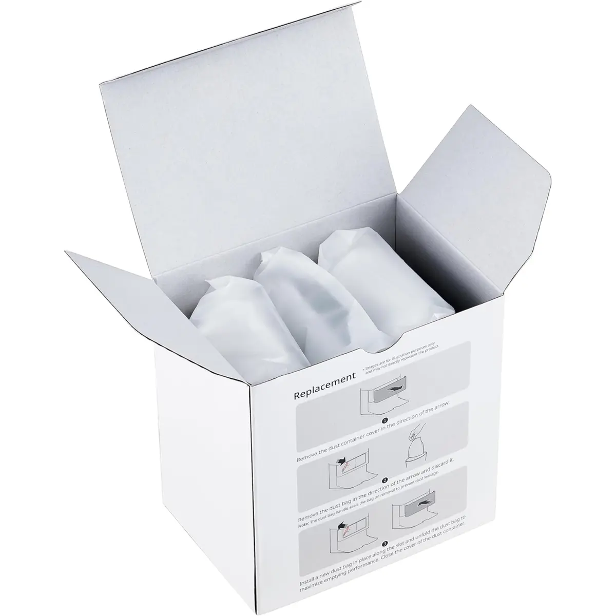 Sacos de aspirador para Roborock S8 MAXV Ultra - Pack 3