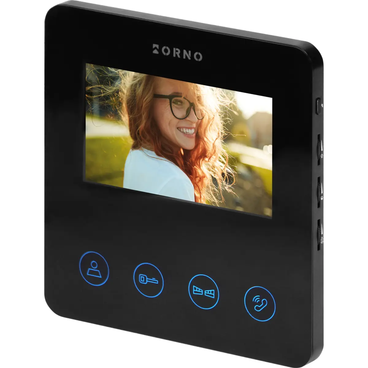 Kit video-porteiro 4 fios c/ ecrã 4.3'' - IP65