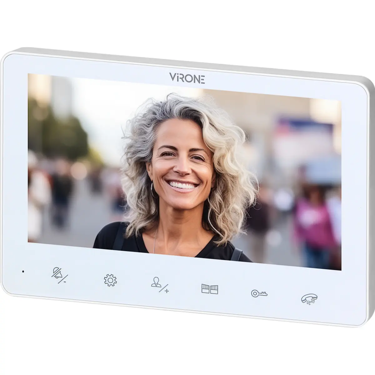 Kit Video-porteiro 4 fios c/ écrã 7" - IP65