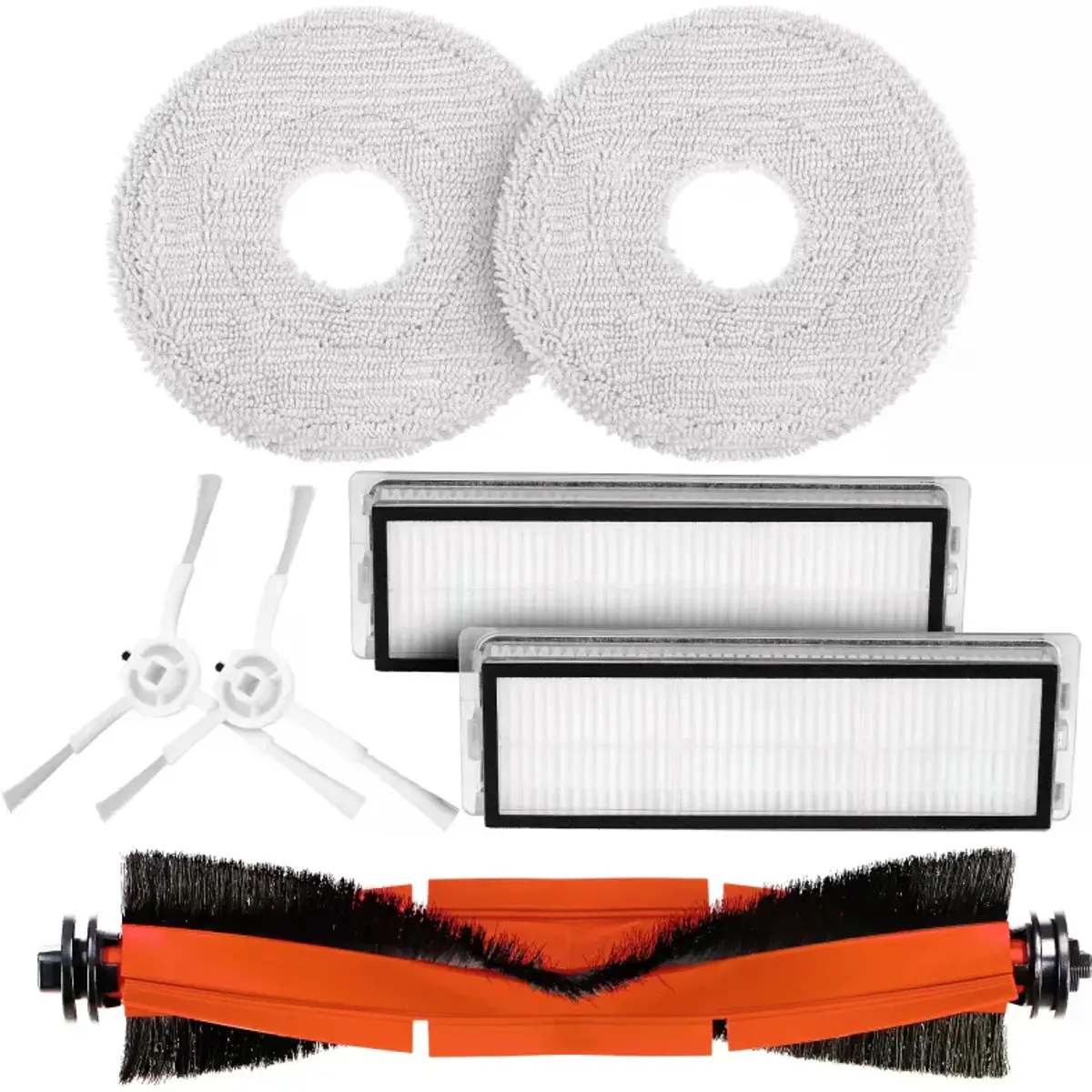 Conjunto de acessórios de reposição p/ aspiradores Roborock S10 X10 X20