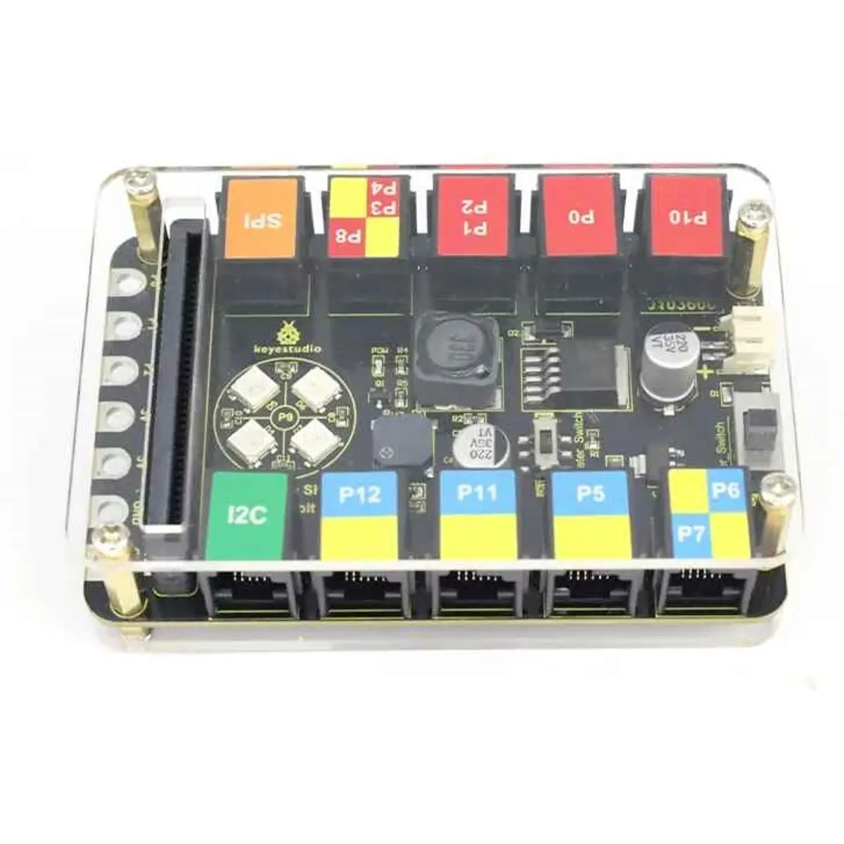 Keyestudio KS0496 (V1.1) - Placa de Expansão Easy Plug para micro:bit ...