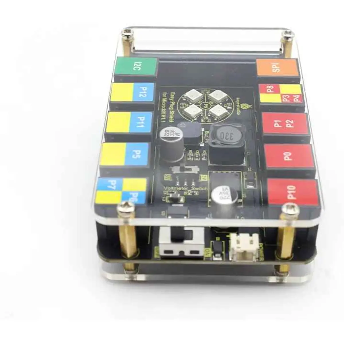 Keyestudio KS0496 (V1.1) - Placa de Expansão Easy Plug para micro:bit ...