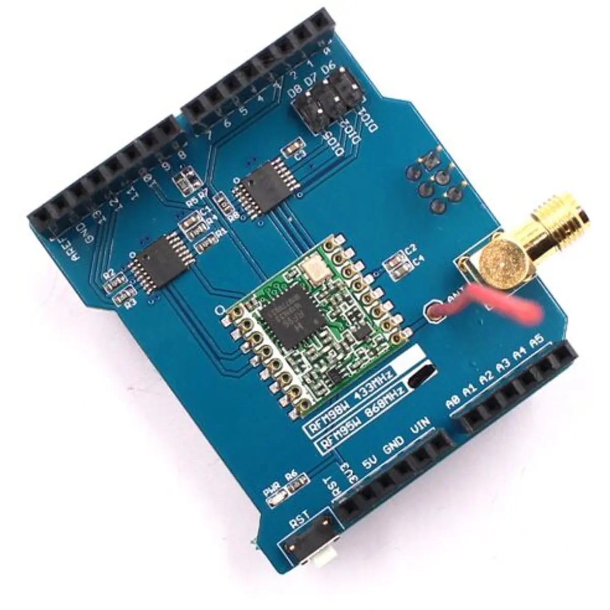 Makerfabs OAS868MLR - Shield LoRa 868MHz (RFM95W) para Arduino — Mauser