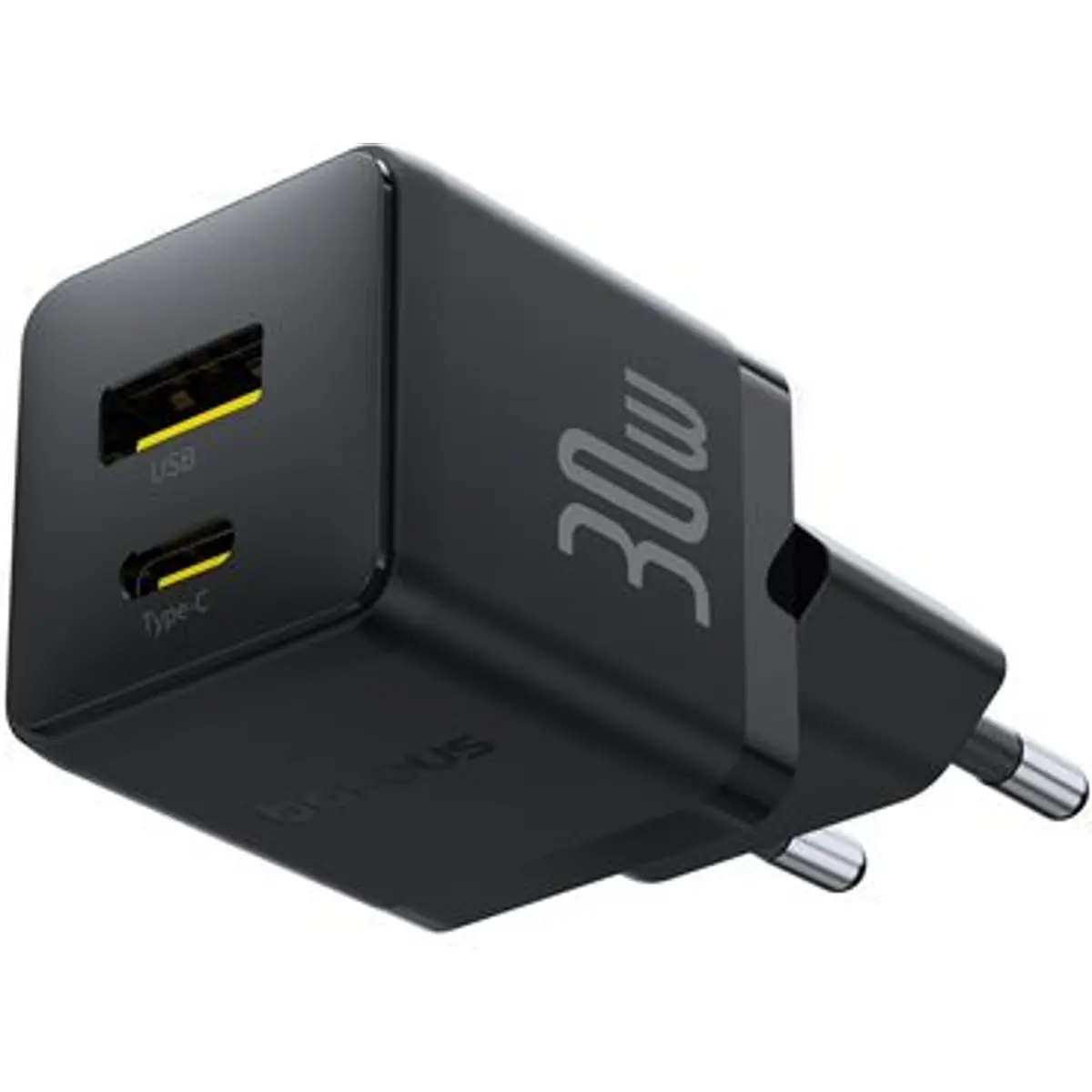 Carregador 30W PD + QC (USB-C + USB-A)