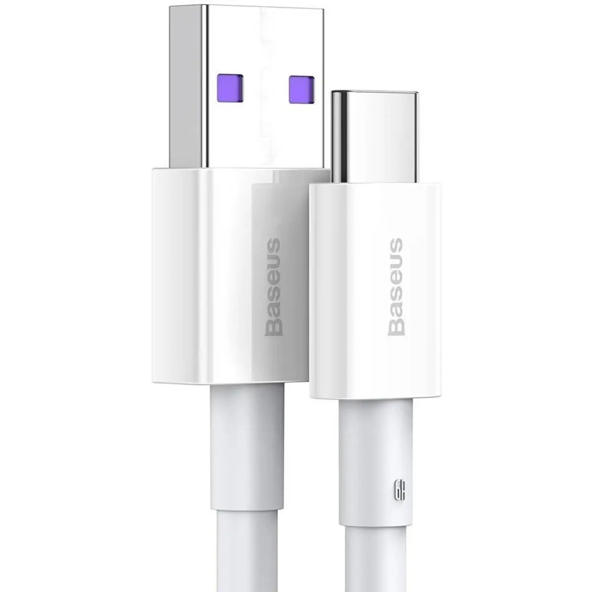 Cabo USB-A -> USB-C Quick Charge 66W - branco - 1.0m