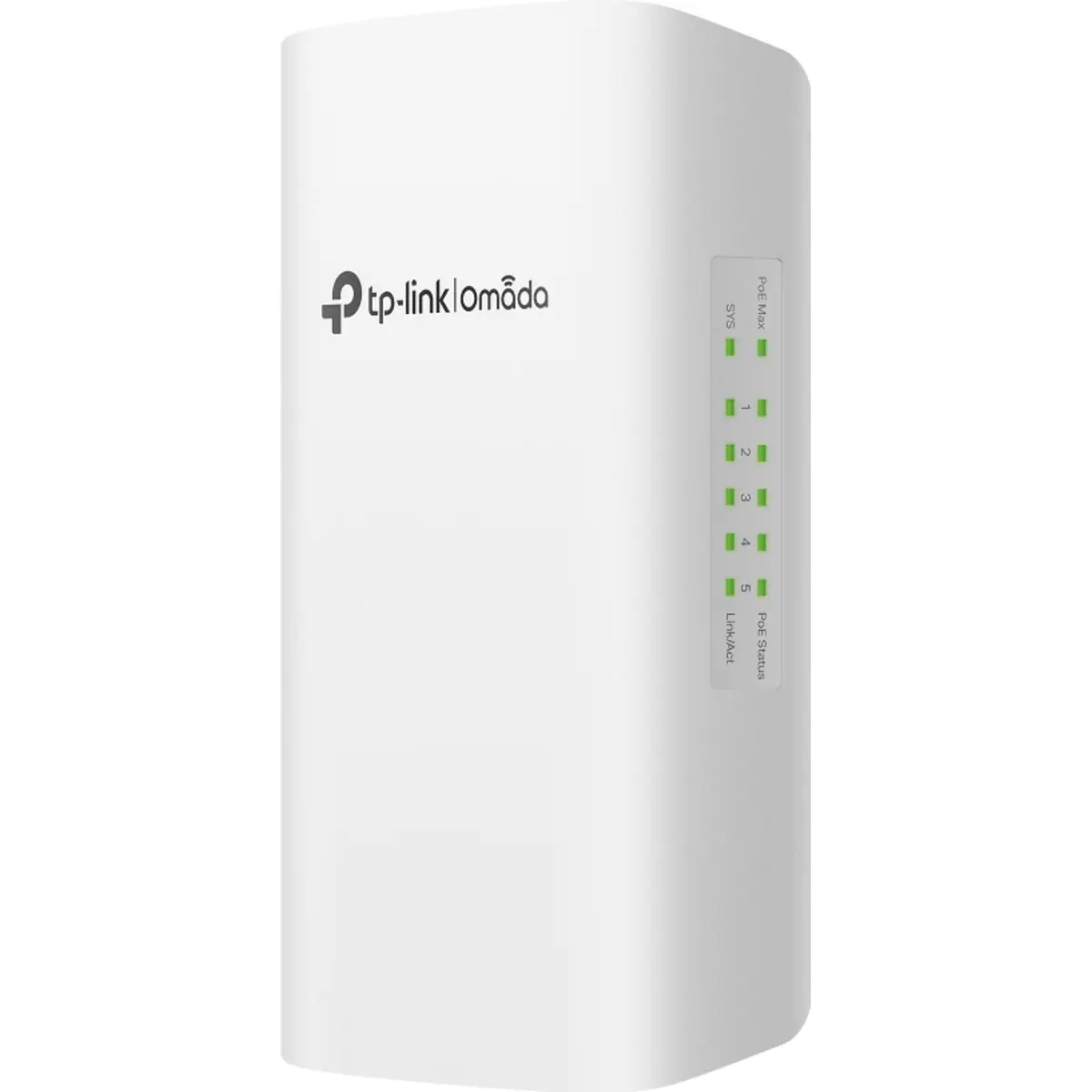 Switch 5P Gigabit PoE+ (1x PoE++) Gerenciável Smart L2 p/ exterior - IP65