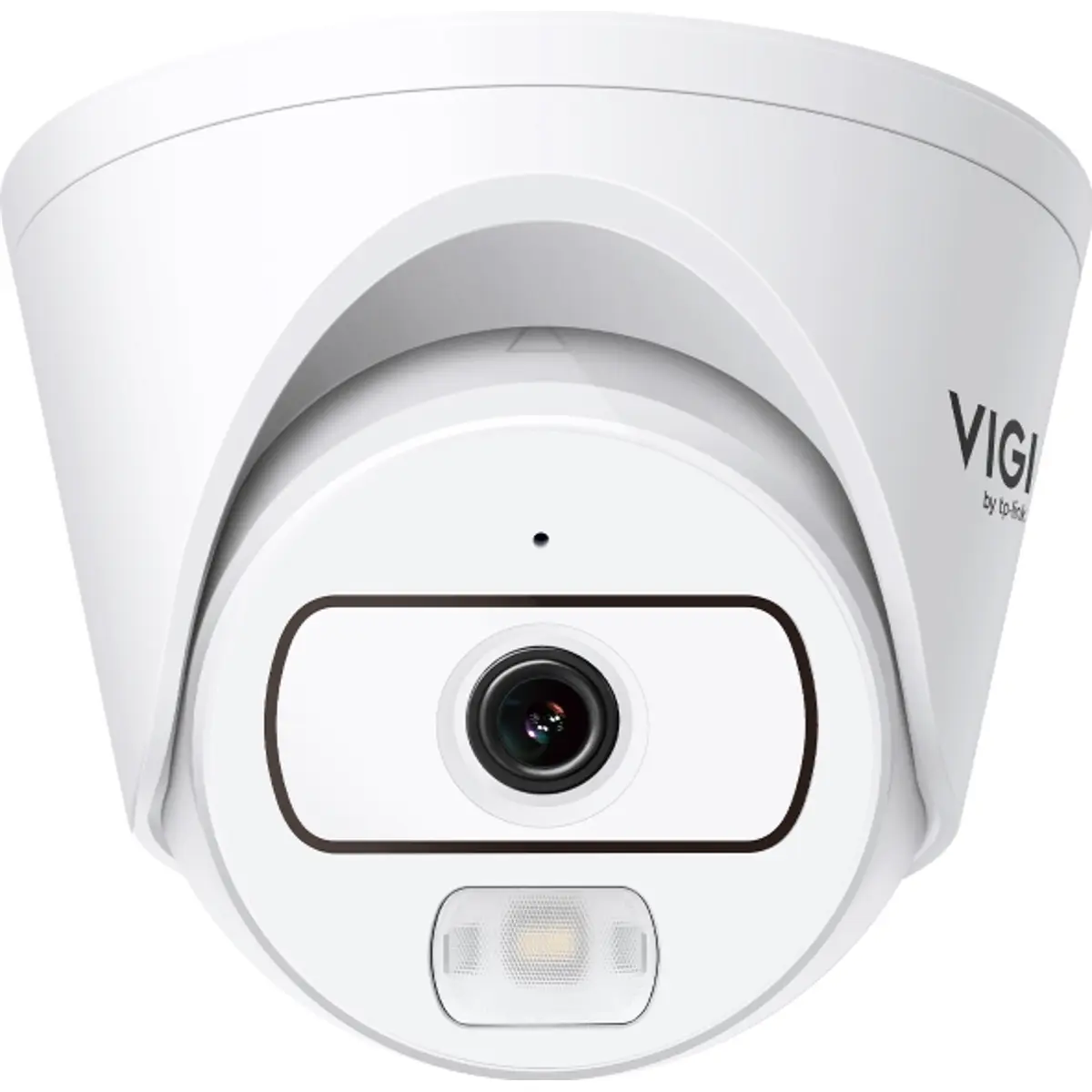 Câmara IP (Ethernet c/ PoE) Turret 2MP 2.8mm IR 30m - p/ exterior - branca