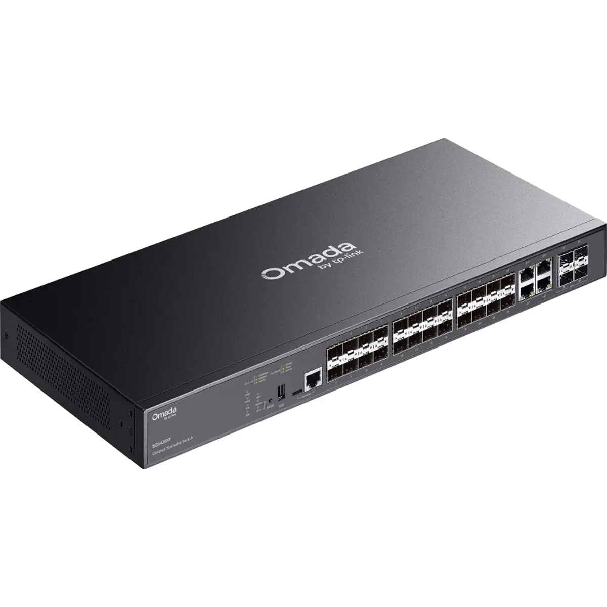 Switch 24P (20x SFP + 4x SFP/Combo) Gigabit Jetstream Smart L3 c/ Gestão Omada