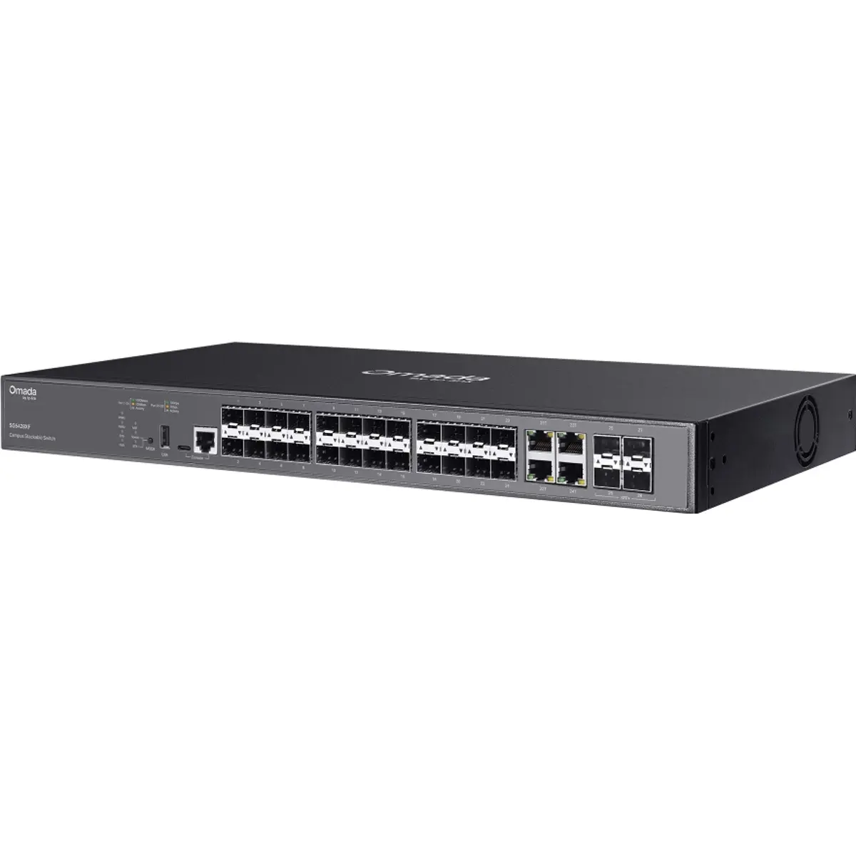 Switch 24P (20x SFP + 4x SFP/Combo) Gigabit Jetstream Smart L3 c/ Gestão Omada