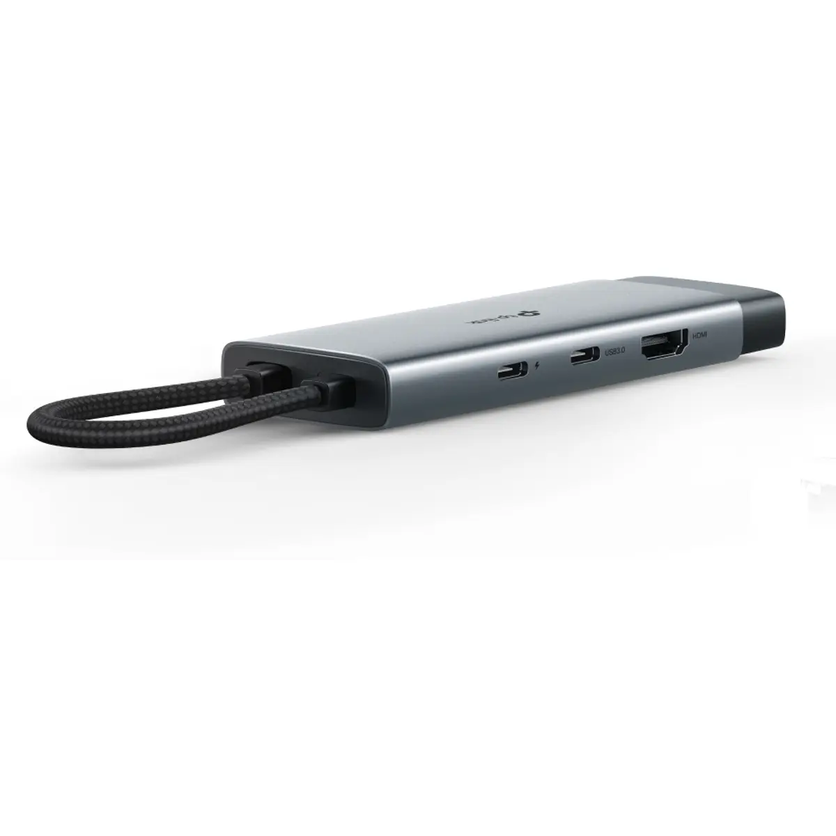 Hub Adaptador USB-C 7-em-1 (1x USB-C PD 1x USB-C 2x USB-A 1x HDMI 1x SD 1x microSD)