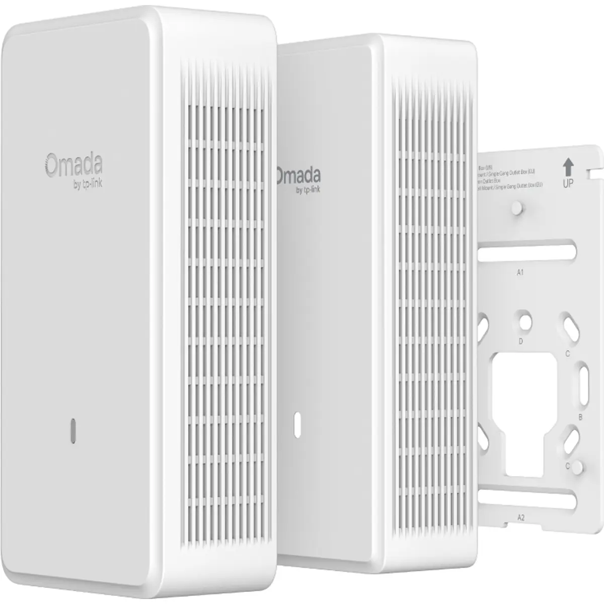 Access Point Wi-Fi 7 Triband BE9300 (5765+2882+688Mbps) de parede c/ capa para pintar